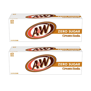 A&W Cream Soda Zero Sugar 355 ml Dose