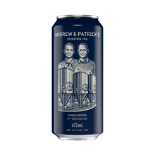 Laden Sie das Bild in den Galerie-Viewer, Andrew and Patrick&#39;s Session IPA 473 ml