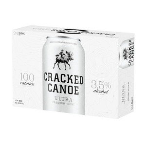 Cracked Canoe Light Lager 355 ml 24 Dosen