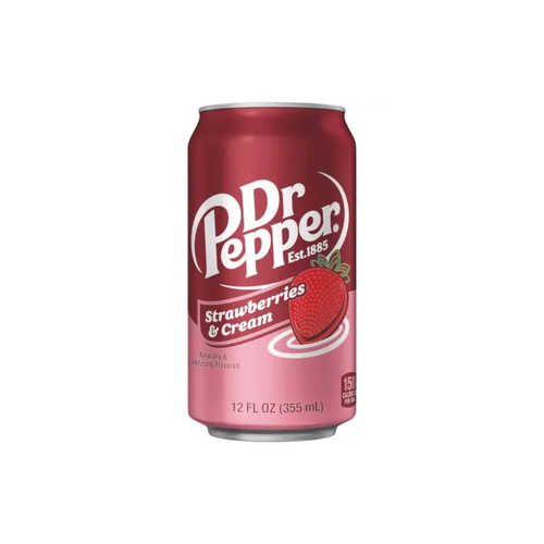 Dr Pepper Strawberries & Cream 355 ml Dose