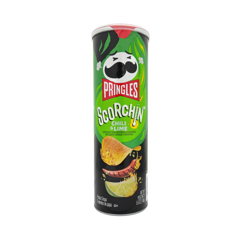 Pringles Scorchin' Chili Lime 156 g MHD 09.08.2025