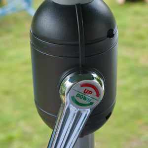 Moosehead Sonnenschirm Drehkurbel