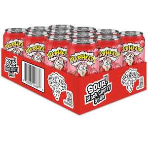 Warheads Soda Black Cherry 12 Dosen