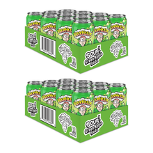 Laden Sie das Bild in den Galerie-Viewer, Warheads Soda Green Apple 330 ml 24 Dosen